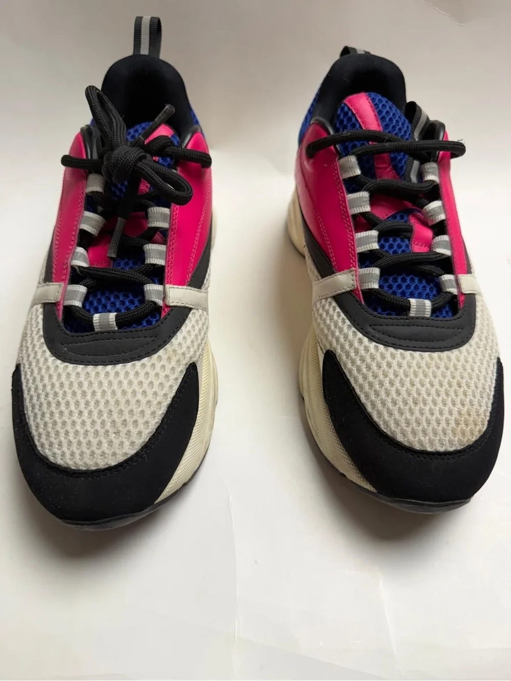 Dior B22 Sneakers Pink Blue White Black EU 43 US 10 Men’s w/ Original Box